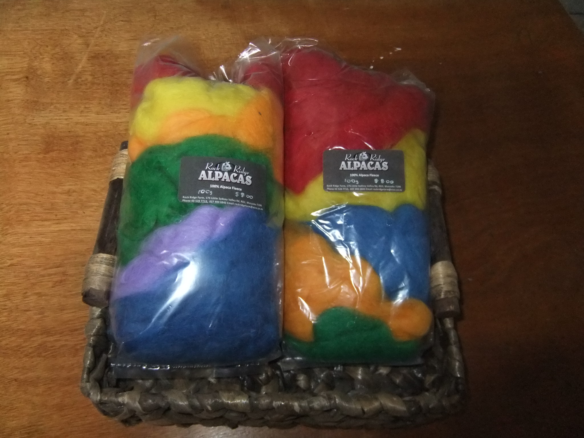 Dyed Fleece $9.00 100G